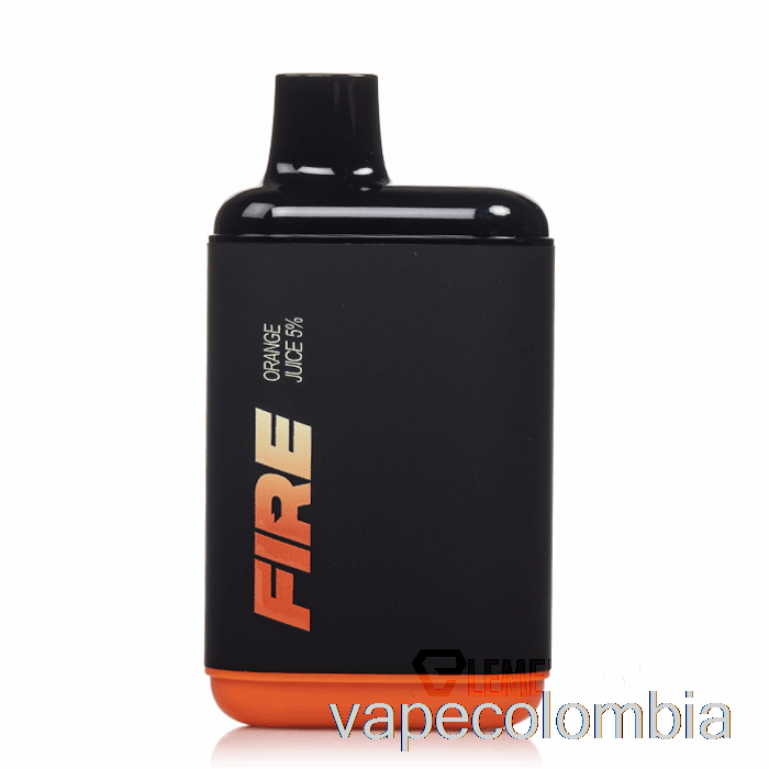 Vape Kit Completo Fire Xl 6000 Desechable Zumo De Naranja